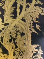 Дерево Нарифон. Тайская лаковая живопись из Пхра Патом Чеди