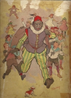Чёрный Пит. Иллюстрация Петруса фон Гелдрупа из книги "Святой Николай и его слуга" 1905 года