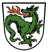 Линдворм на гербе коммуны Мурнау-ам-Штаффельзее