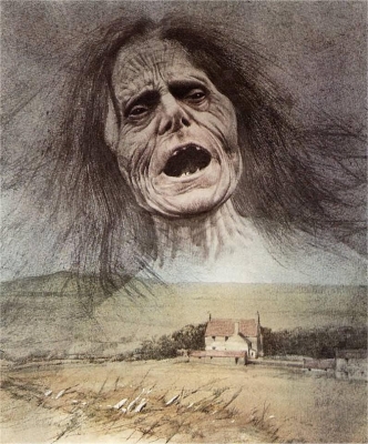 Банши. Иллюстрация Роберта Ингпена
