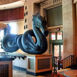 Багамский морской змей (скульптура)