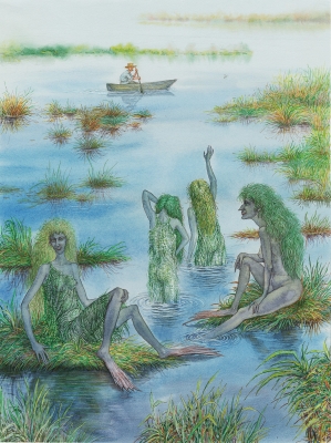Озерницы. Иллюстрация Валерия Славука