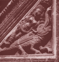 Богиня Ганга на макаре. Барангар, Западная Бенгалия