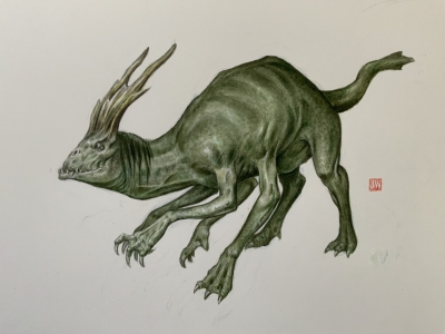 Букавац. Иллюстрация Джона Уигли