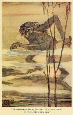Чирунир. Иллюстрация Элис Вудвард к книге Уильяма Рамсея Смита "Мифы и легенды австралийских аборигенов" (1932)