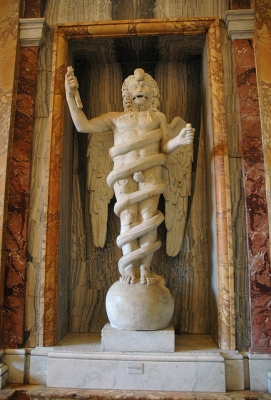 Львиноголовая статуя. 190 год н.э. Ватиканский музей