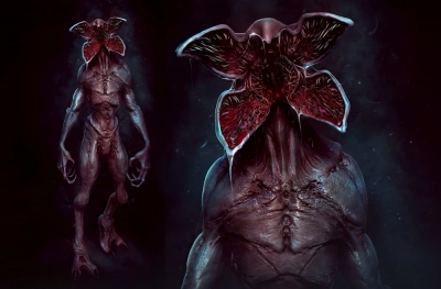 Демогоргон. Концепт-арт персонажа из сериала "Очень странные дела"