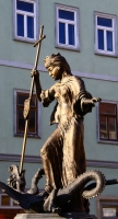 Драконоборец, женский вариант. Cтатуя Св.Маргариты