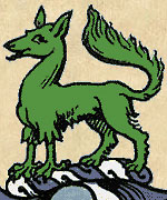 Энфийлд в навершии герба рода Келли