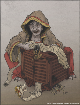 Фугурума-ёби. Иллюстрация Мэттью Мэйера