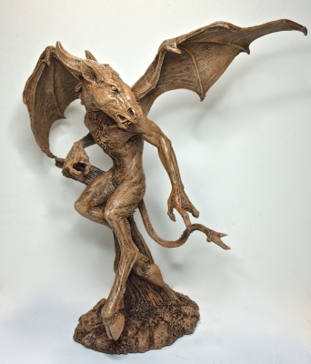 Джерсийский дьявол. Скульптура Майкла Локастио, "Dellamorte & Co."