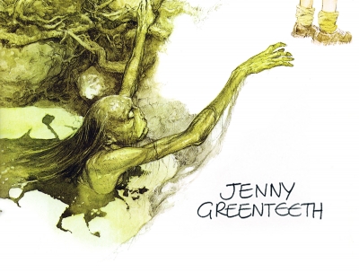 Дженни Зеленые Зубы. Иллюстрация Алана Ли