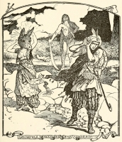 Иллюстрация Г.Дж.Форда к ливийской сказке "Джамиль и Джамила" из сборника Э.Лэнка "Серая книга сказок"