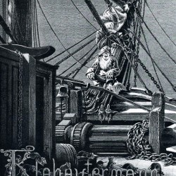 Клабаутерман. Иллюстрация из книги адмирала Л. фон Хенке "В море" (1885)
