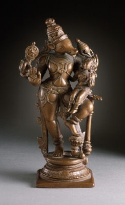 Вишну-Вараха. Медная статуэтка, около 1600 года