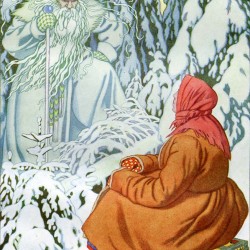 Морозко. Иллюстрация Ивана Билибина (1931)