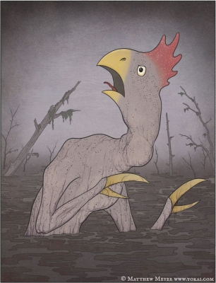 Оннэн-но ниватори. Иллюстрация Мэтью Мэйера