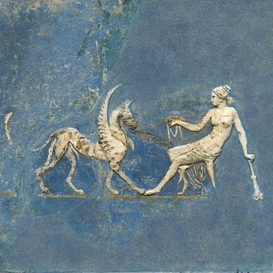 Грифон на римском барельефе I века н.э.