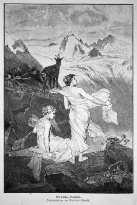 Зелигены. Иллюстрация из журнала "Die Gartenlaube", 1887