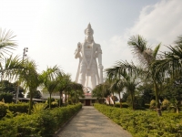 Статуя Ханумана в штате Андхра-Прадеш (Индия)