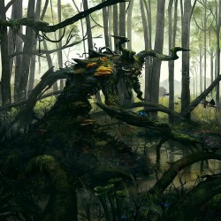 Swamp Elder 1. Иллюстрация Алекса Негриа (Alex Negrea)