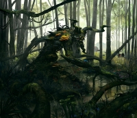 Swamp Elder 1. Иллюстрация Алекса Негриа (Alex Negrea)