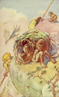 Ваконьинго. Иллюстрация Элис Вудвард к книге Элис Вернер "Мифы народов Африки" (1925)