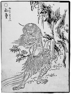 Ямаваро. Иллюстрация Ториямы Сэкиэна