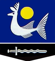 Перитон на гербе города Зарасай (Литва) образца 1969 года